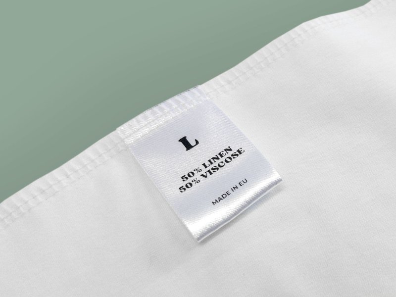 Folded Fabric Labels image 1