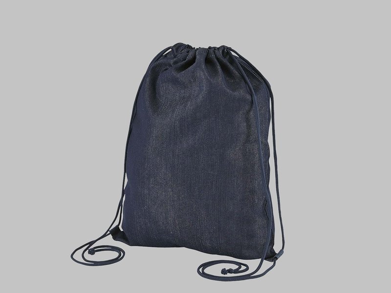 Custom Printed Cotton Drawstring Backpack (DTF) image 2