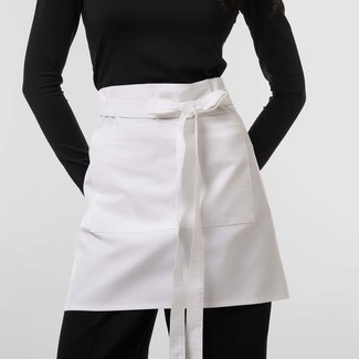 All-Over Print Cotton Twill Half Waist Apron