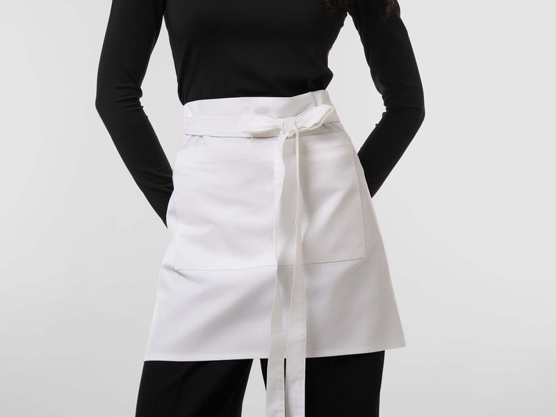 All-Over Print Cotton Twill Half Waist Apron main image