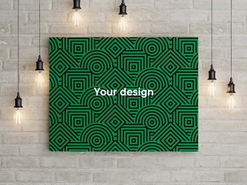 Horizontal Cotton Canvas image 1