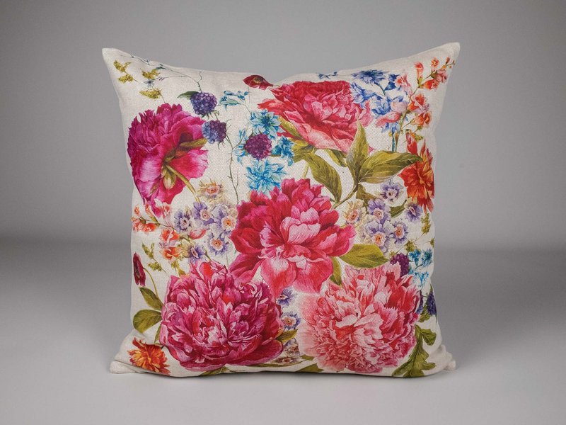 Linen Look Cotton Pillowcase image 3