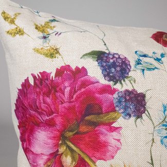 Linen Look Cotton Pillowcase hover