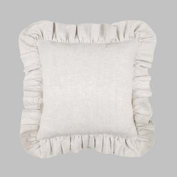 Pure Linen Ruffled Pillowcase