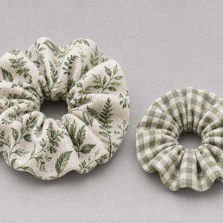Custom Linen Scrunchie hover