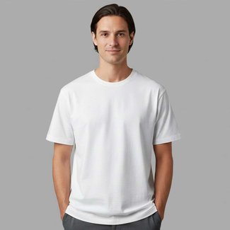 All-Over Print Oversized Cotton T-Shirt