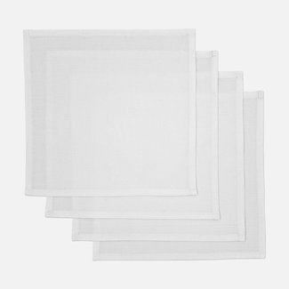 Cotton Cocktail Napkins (Set of 4)