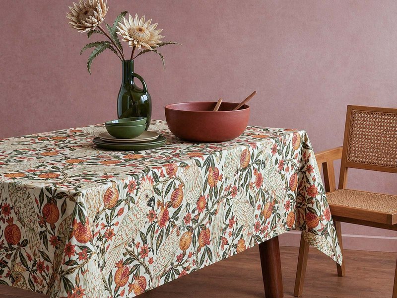Custom Printed Lightweight Tablecloth image 1