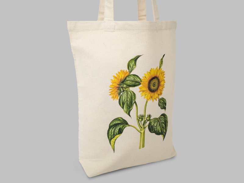 Premium Cotton Tote Bag (DTF) image 3