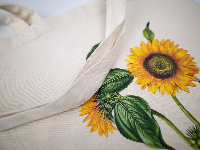 Premium Cotton Tote Bag (DTF) image 2