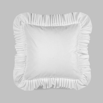 Velvet Pillowcase with Ruffle