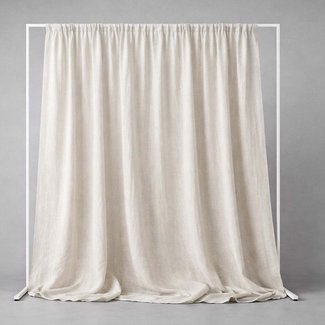 Pure Linen Fabric Banner