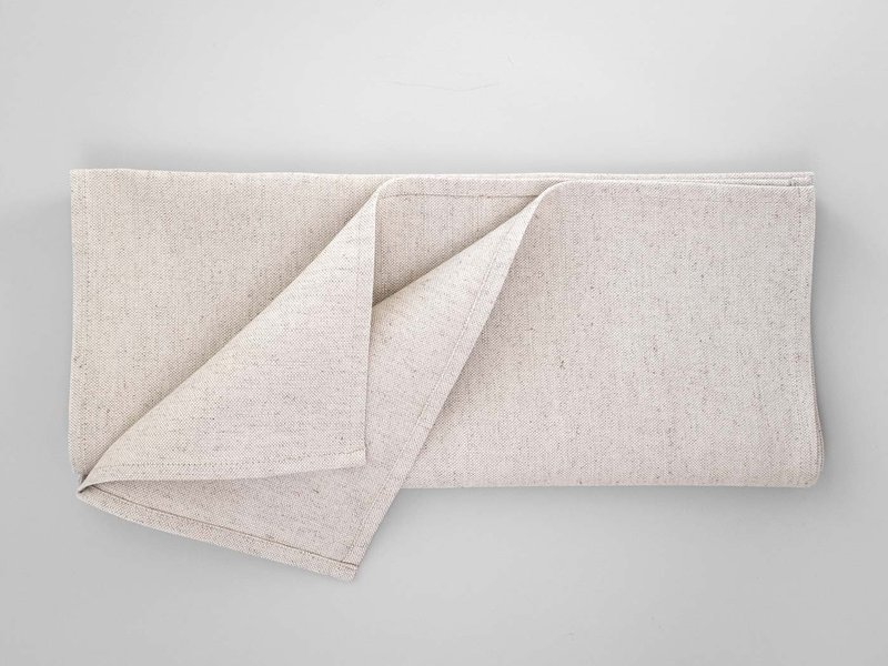 Rustic Linen Table Runner image 1