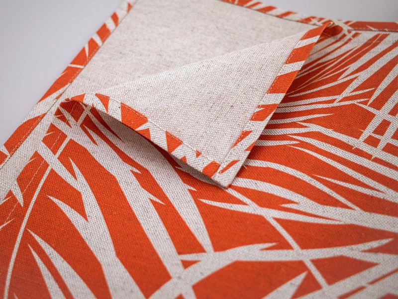 Rustic Linen Table Runner image 3