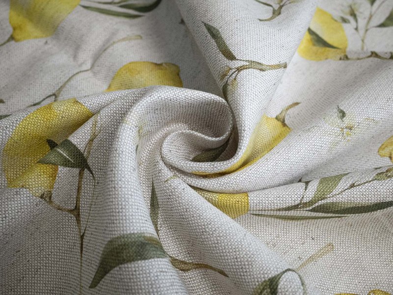 Custom Printed Rustic Linen Tablecloth image 2