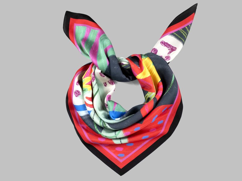 Custom Faux Silk Scarf image 1