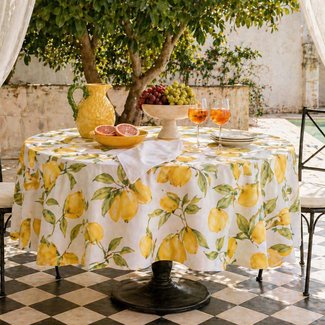 Custom Printed Waterproof Tablecloth hover
