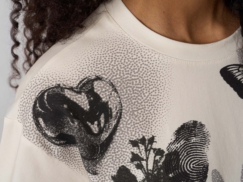 All-Over Print Cotton T-Shirt – Loose Fit image 3