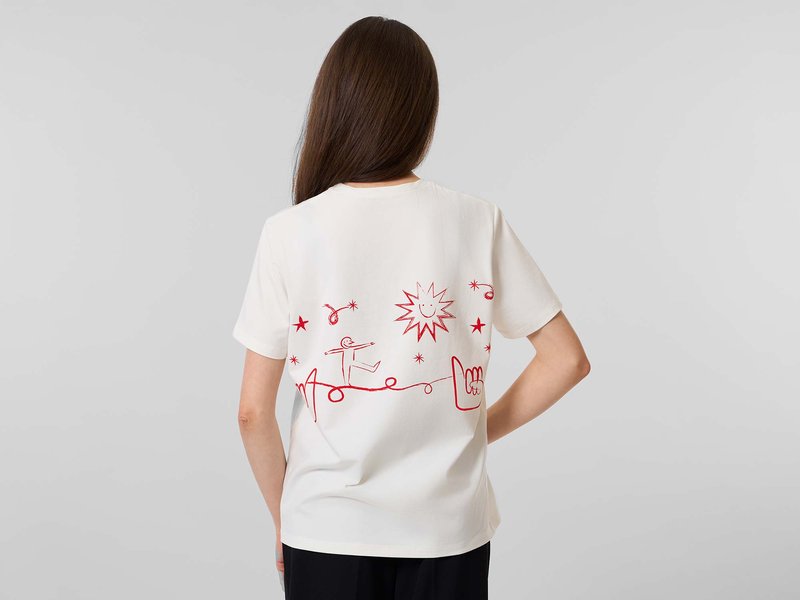 All-Over Print Cotton T-Shirt image 4