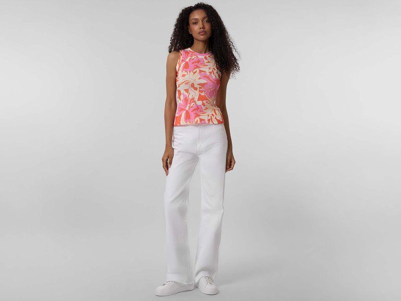 All-Over Print Rib Top image 6