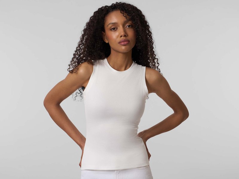 All-Over Print Rib Top main image