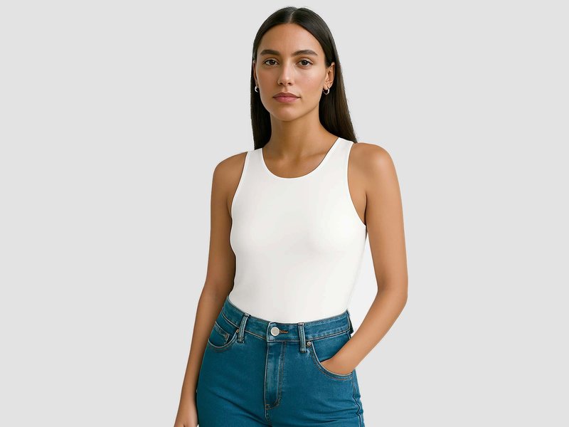 All-Over Print Fitness Lycra Top main image